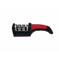 Set de macelarie , filetat, cutitul bucatarului, ascutitoare si suport magnetic, otel in