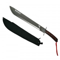 Sabie de vanatoare DEPOX®, Wrath Blade, maner lemn, 69 cm, teaca cadou Sabie de vanatoare DEPOX®, Wrath Blade, maner lemn, 69 cm, teaca cadou