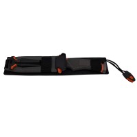 Cutit de vanatoare   Survival King, 25 cm, otel inoxidabil, portocaliu, husa inclusa