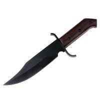 Cutit de vanatoare   Pilgrim Dagger, 33 cm, otel inoxidabil, negru, husa inclusa