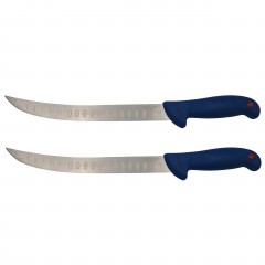 Set doua cutite bucatar , Chef's Knife, otel inoxidabil, 38 cm, albastru