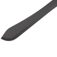 Maceta de vanatoare   Black Bite, 49 cm, otel inoxidabil, negru, teaca inclusa