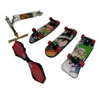 Set de mini jucarii , Fingerboard Street, plastic, multicolor