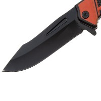 Briceag de vanatoare   Medical Rescue, 22 cm, otel inoxidabil, negru