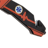 Briceag de vanatoare   Medical Rescue, 22 cm, otel inoxidabil, negru