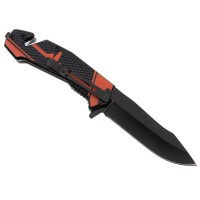 Briceag de vanatoare   Medical Rescue, 22 cm, otel inoxidabil, negru