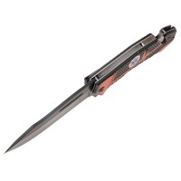 Briceag de vanatoare   Medical Rescue, 22 cm, otel inoxidabil, negru