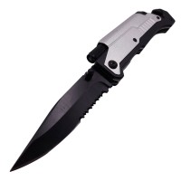 Briceag de vanatoare Robo Blade, otel inoxidabil, 22 cm, argintiu Briceag de vanatoare Robo Blade, otel inoxidabil, 22 cm, argintiu