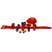 Set scule de jucarie  , Working Belt, plastic, 75 cm, rosu