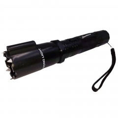 Electrosoc autoaparare cu laser , Defence Master, lanterna, 12.000.000 V, negru
