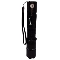Electrosoc autoaparare cu laser , Defence Master, lanterna, 12.000.000 V, negru
