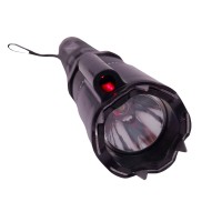 Electrosoc autoaparare cu laser , Defence Master, lanterna, 12.000.000 V, negru
