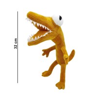 Jucarie de plus Rainbow Friends Roblox, Orange the Croc, 32 cm, portocaliu