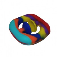 Jucarie senzoriala, cauciuc, 6 cm, multicolor