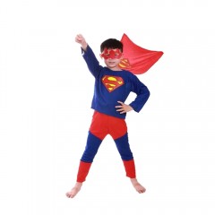 Costum Superman pentru copii, albastru