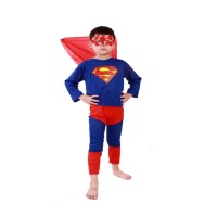 Costum Superman pentru copii, albastru