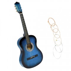 Chitara clasica din lemn 95 cm, set de corzi inclus