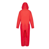 Costum pentru adulti, Squid Game, model Patrat, rosu