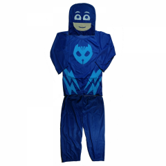 Costum Eroi in Pijamale, PJ Masks, pentru copii, Pisoi Connor, albastru