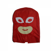 Costum Eroi in Pijamale, PJ Masks, pentru copii, Bufnita Amaya, rosu