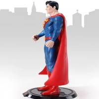 Figurina articulata, Superman Man of Steel, editie de colectie, 18 cm, stativ inclus