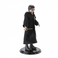 Figurina articulata, Harry Potter, editie de colectie, 18 cm, stativ inclus