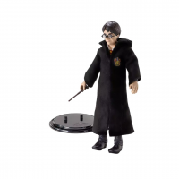 Figurina articulata, Harry Potter, editie de colectie, 18 cm, stativ inclus