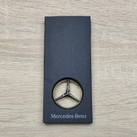 Breloc de chei, Mercedes Supreme, editie de colectie, 9 cm, metal, argintiu