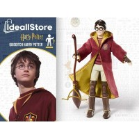 Figurina Harry Potter articulata, Quidditch Seeker, editie de colectie, 18 cm, stativ inclus
