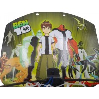 Set mini cos de baschet, Ben 10 Edition, plastic, minge inclusa