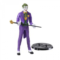 Figurina articulata de colectie The Joker, Classical Era, 18 cm, mov, stativ inclus