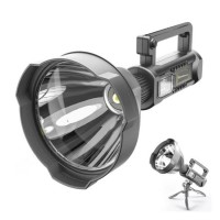 Lanterna LED, Search Master, reincarcabila, 4 moduri iluminare, trepied inclus