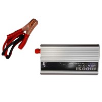 Invertor auto Netzteil Helfer, 1500 W, metalic, 17 cm, cabluri alimentare incluse