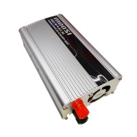 Invertor auto Netzteil Helfer, 1500 W, metalic, 17 cm, cabluri alimentare incluse