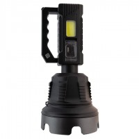Lanterna LED Search Expert, reincarcabila, 150 W, 3 moduri iluminare, trepied inclus