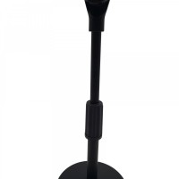 Stativ profesional pentru microfon Sound Helper, metalic, 40 cm, negru