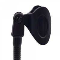 Stativ profesional pentru microfon Sound Helper, flexibil, metalic, 41 cm, negru