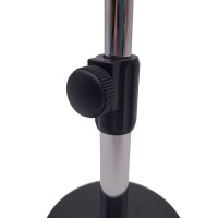 Stativ profesional pentru microfon Sound Helper, metalic, 33 cm, negru