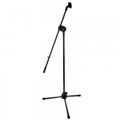 Stativ profesional pentru microfon Sound Heat, metalic, 160 cm, negru