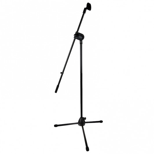 Stativ profesional pentru microfon Sound Heat, metalic, 160 cm, negru