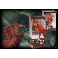 Figurina de colectie Harry Potter, Amazing Fawkes, 17 cm, suport sticla inclus
