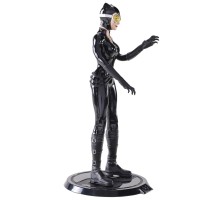 Figurina Catwoman articulata Purrr Mistress, editie de colectie, 18 cm, stativ inclus