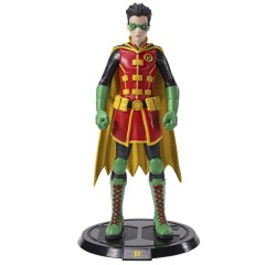 Figurina Robin articulata Boy Wonder, editie de colectie, 17 cm, stativ inclus