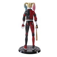 Figurina articulata Harley Quinn Twisted Psychiatrist, 18 cm, stativ inclus