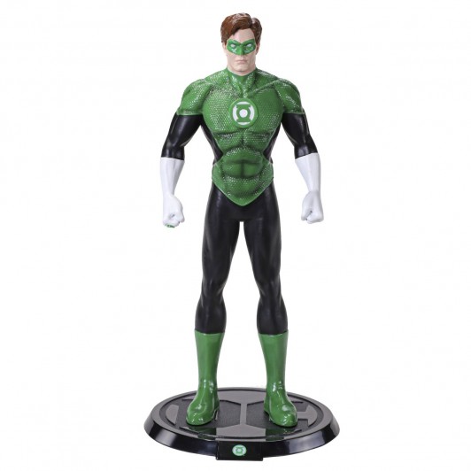 Figurina articulata Green Lantern, Hal Jordan, 18 cm, stativ inclus