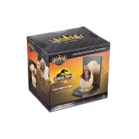 Figurina de colectie Jurassic Park Baby Velociraptor, 15 cm, suport inclus