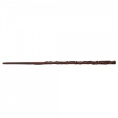 Bagheta de colectie Hermione Granger, insertii metalice, 40.5 cm, maro