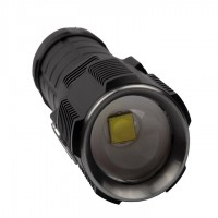 Lanterna de supravietuire Außenleuchte, metalica, LED, USB, zoom, negru