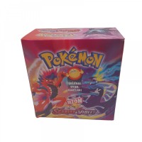 Set 400 de cartonase Pokemon Scarlet & Violet, cartonate, multicolor