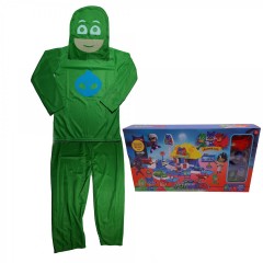 Costum pentru copii Green Lizard, verde, parcare inclusa